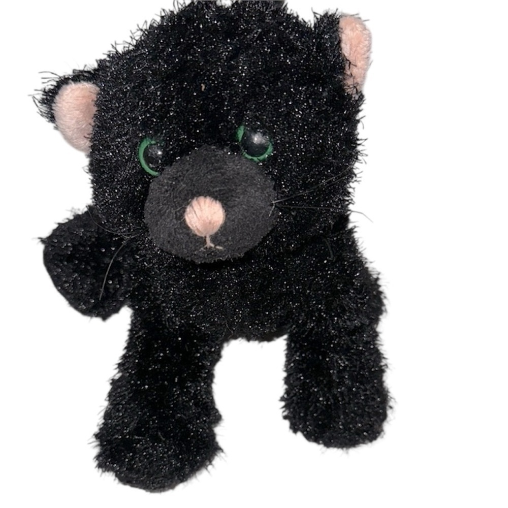 Ganz Black Plush cat Toy